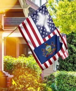god bless pennsylvania flag 5052