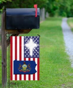 god bless pennsylvania flag 6785