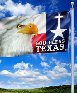 god bless texas eagle grommet flag tqn304gf 3969