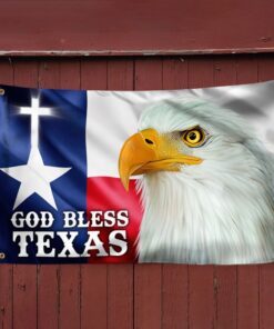 god bless texas eagle grommet flag tqn304gf 4752