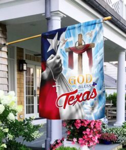 god bless texas strong faith flag 1212