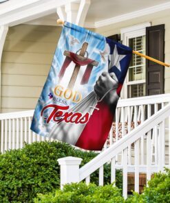 god bless texas strong faith flag 2627