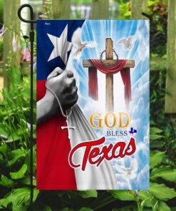 god bless texas strong faith flag 2968