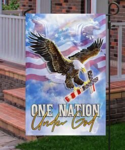 god eagle flag one nation under god mlh1869f 3798