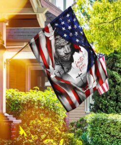 god faith over fear flag 4836