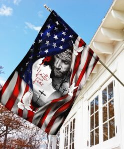 god faith over fear flag 8791