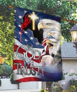 God Flag In God We Trust LHA1843F