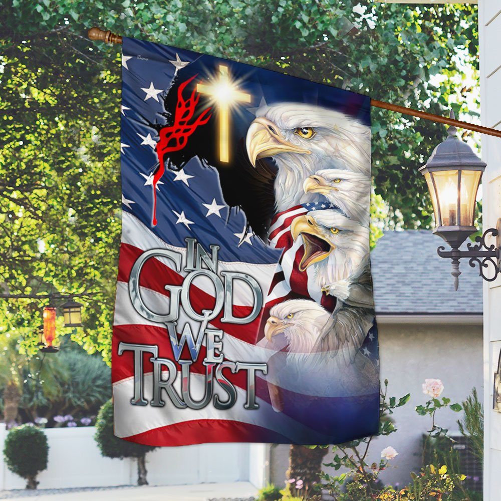 God Flag In God We Trust LHA1843F