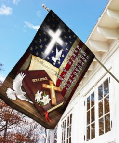god jesus blessed is the nation whose god is the lord flag mlh1712f 4931