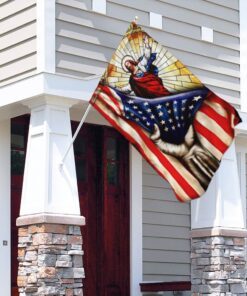 god jesus christian american flag 3300