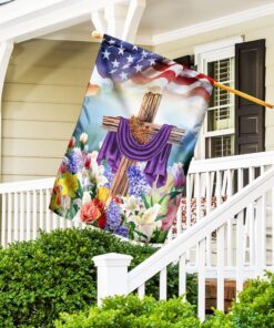 god jesus christian easter flag 5525