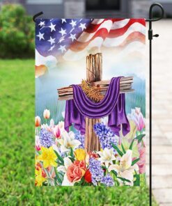 god jesus christian easter flag 6376