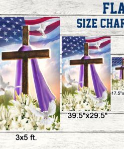 god jesus christian easter flag thh3022fv1 6809