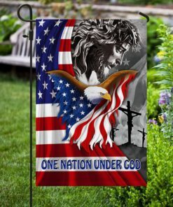 god jesus flag one nation under god american eagle mlh1967f 3528
