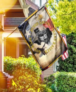 God Made, Jesus Saved, Texas Raised Flag