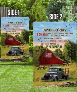 god made a farmer flag 2505
