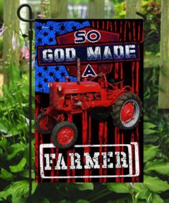 god made a farmer flag 3844