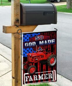 god made a farmer flag 4027