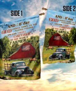 god made a farmer flag 4208