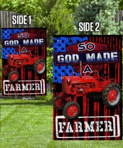 god made a farmer flag 6035
