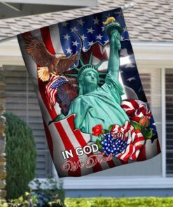 God Nation Flag In God We Trust MLH2100F