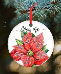 God Say You Are Circle Ceramic Ornament LNT624Ov1