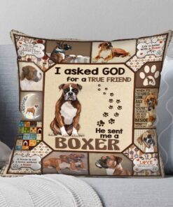 God Sent Me A Boxer Cushion