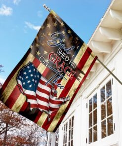 god shed his grace on thee flag 1690