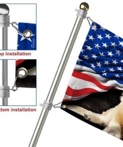golden retriever american patriot american flag thh2903gfv12 8447