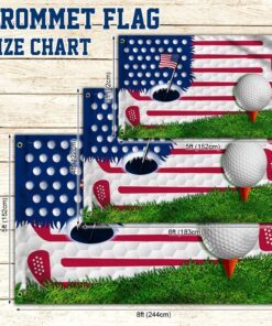 golf american grommet flag dbd2684gf 8820