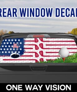 Golf American Rear Window Decal DBD2684Fv2