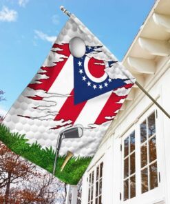 golf ohio u.s. state flag 5707
