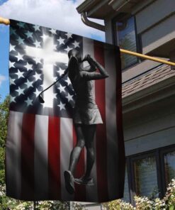 golf woman american flag ddh3018fv2 5822