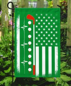 golfing american flag 7945