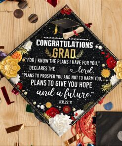 graduation cap class of 2022 graduation blessings for i know the plans i have for you mln26gc 8375