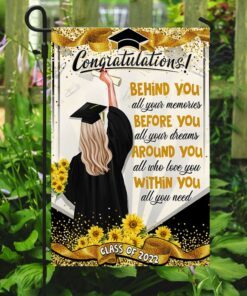 graduation flag congratulations class of 2022 flag qtr22f 4033