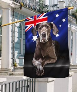 Great Dane Dog Australian Flag QNN576Fv3