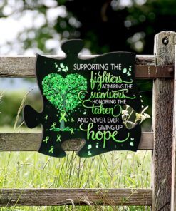 green awareness puzzle hanging metal sign ntb143msv1 6898