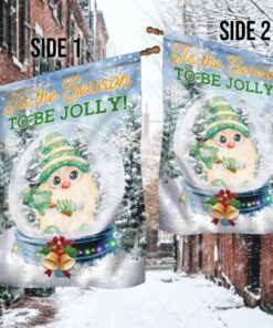 green gnomes for the holidays flag mbh209f 1415