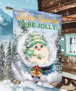 green gnomes for the holidays flag mbh209f 2914