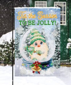 green gnomes for the holidays flag mbh209f 5573