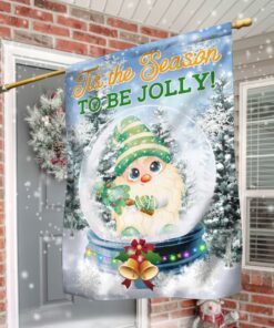 Green Gnomes For The Holidays Flag MBH209F