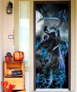 grim reaper halloween door cover bnn511d 2138