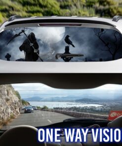 Grim Reaper Rear Window Decal QNK01CD