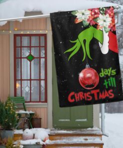 Grinch Flag Days Till Christmas LNT814F