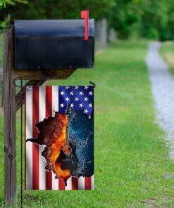 guitar american us flag 1756