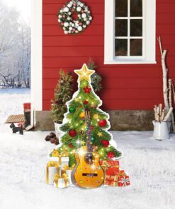 guitar lover garden metal sign nnt149ms 5592
