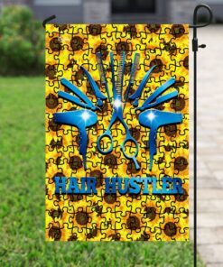 hair hustler sunflower flag 2484