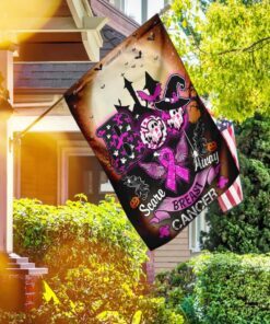 halloween and breast cancer awareness flagwix™ boo flag 8587