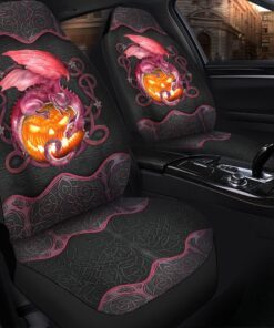 halloween dragon car seat cover celtic leather ntb01csv1 5892